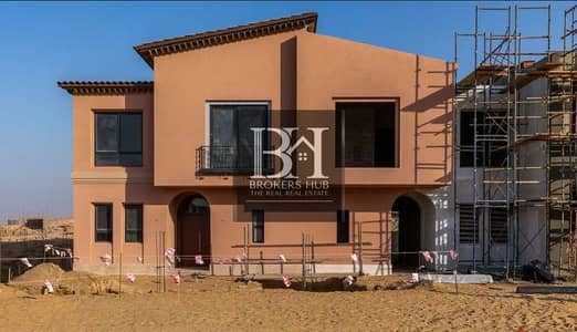 ready to move town house for sale 220 Sqm For Sale Village West Villas El Sheikh Zayed With Installments