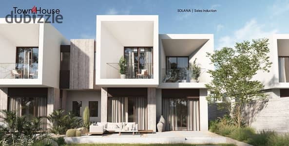 For Sale , Town House In Solana New Zayed Ultra Super Lux 210 Sqm Very Prime Location