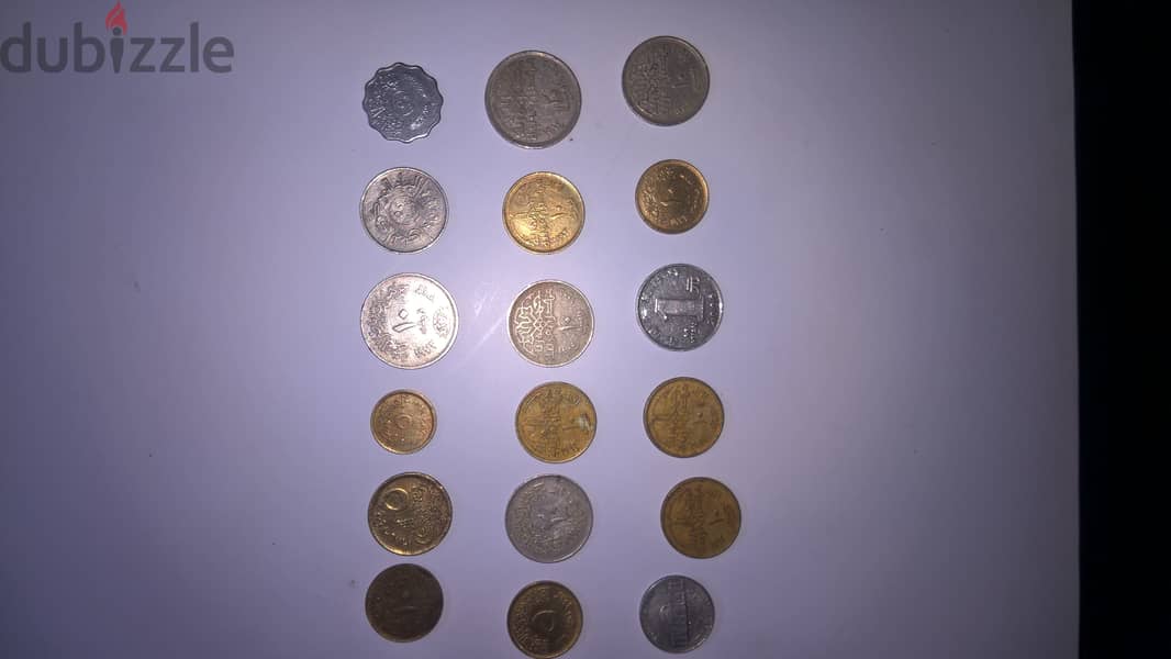 Old Egyptian, Arab and foreign coins 2