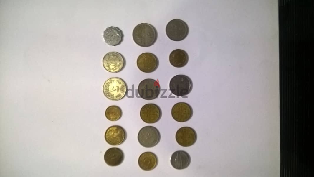 Old Egyptian, Arab and foreign coins 3