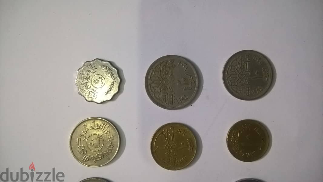 Old Egyptian, Arab and foreign coins 4