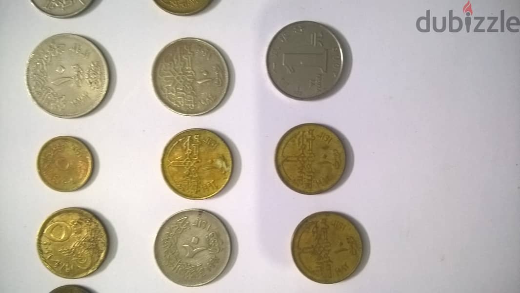 Old Egyptian, Arab and foreign coins 5