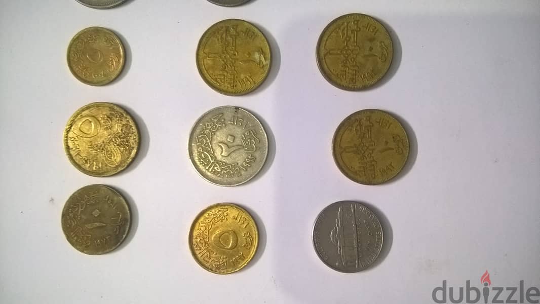 Old Egyptian, Arab and foreign coins 6