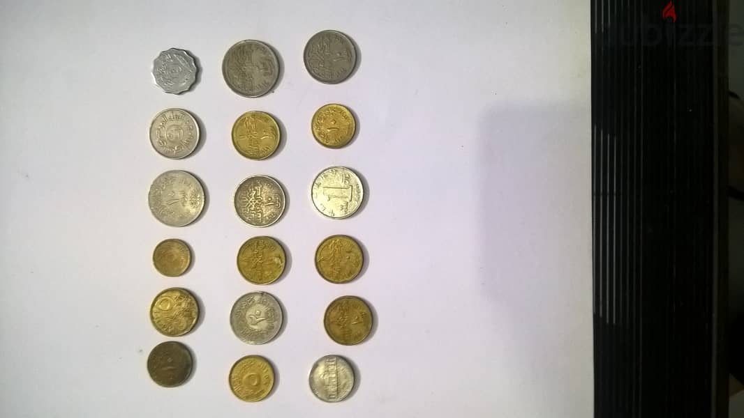 Old Egyptian, Arab and foreign coins 8