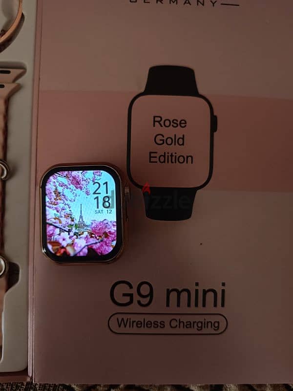 ساعة سمارت هاينو تيكو G9 mini شاشة اموليد خليفات متحركة 4