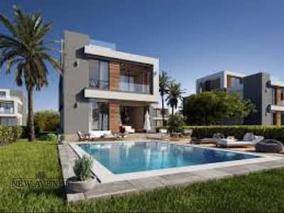 Ready to move Modern Twin House in La Vista City New Capital , BUA 280 sqm , 4 bedrooms, 4 bathrooms