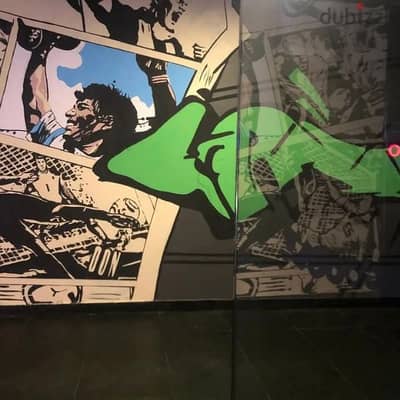 رسم جرافيتى احترافى Professional graffiti drawing