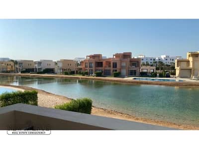 Delivered Townhouse corner Lagoon view in 3 Bedrooms  2 Bathrooms Tawila Gouna