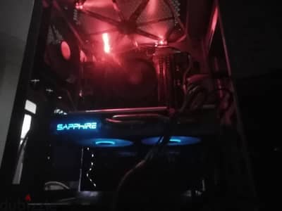 PC GAMING تجميعه جيل تاسع RX 590 I3 9100 RAM 24 GIGA