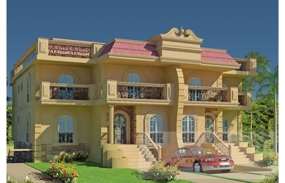 Villa on Al-Bostan Street in District 9 – The Heart of Sheikh Zayed 0