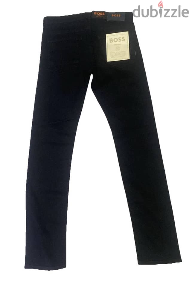 Hugo Boss Delaware Tapered Fit Slim Fit Size 32/34 Black Blue 1