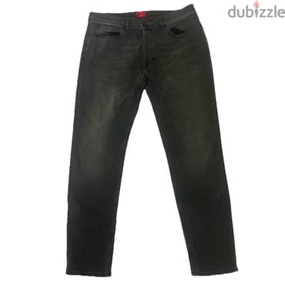 Hugo Boss Dark Grey Jeans Slim Size 34/32 - بنطلون جينز هوغو بوس رمادي