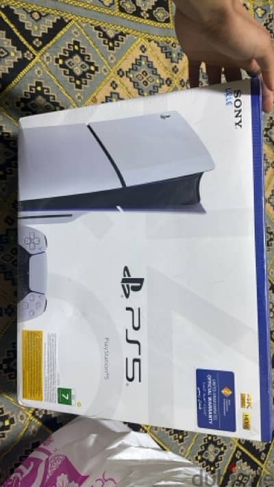 ps5 slim 1 tera  جديد