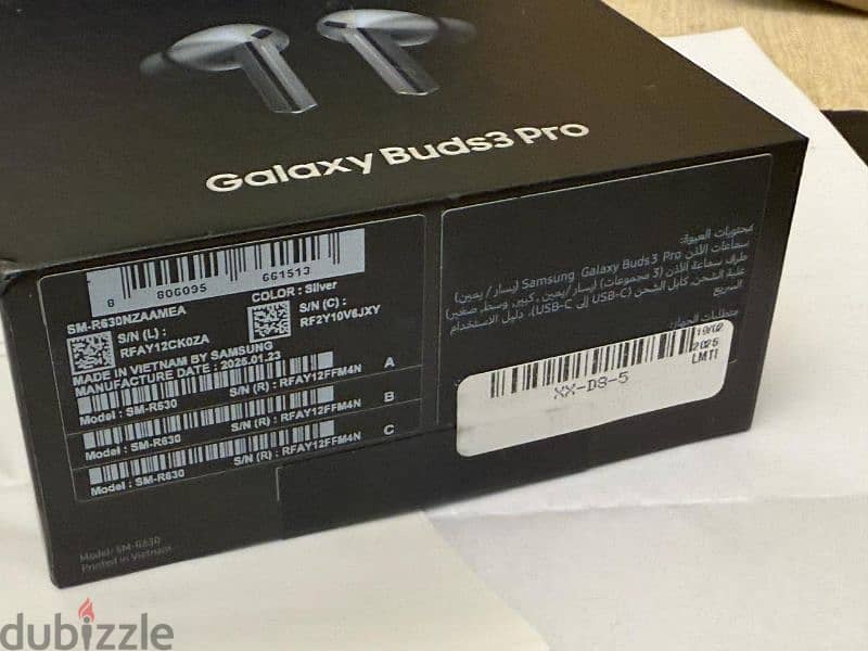 Samsung Galaxy Buds 3 Pro Sealed ضمان محلي 1