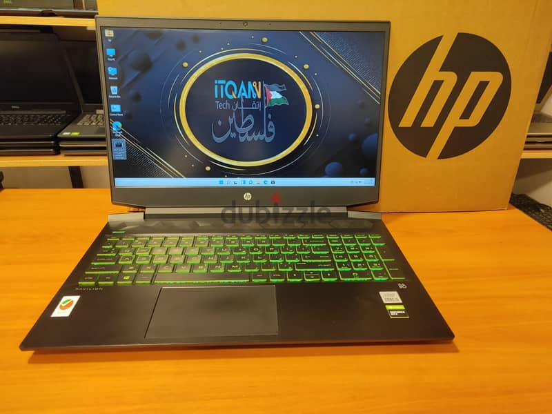 hp gaming core i5 جيل عاشر+ nvidia gtx 1650 4gb+هاردين 1