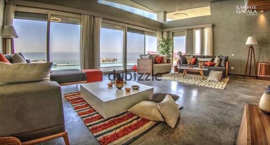 Chalet 130m in Telal Sokhna Prime location Full Sea View without down payment