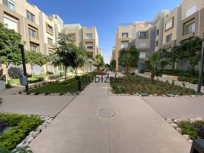 apartment for sale in  Palm Hills Village Avenue new cairo beside waterway ready to move under market price