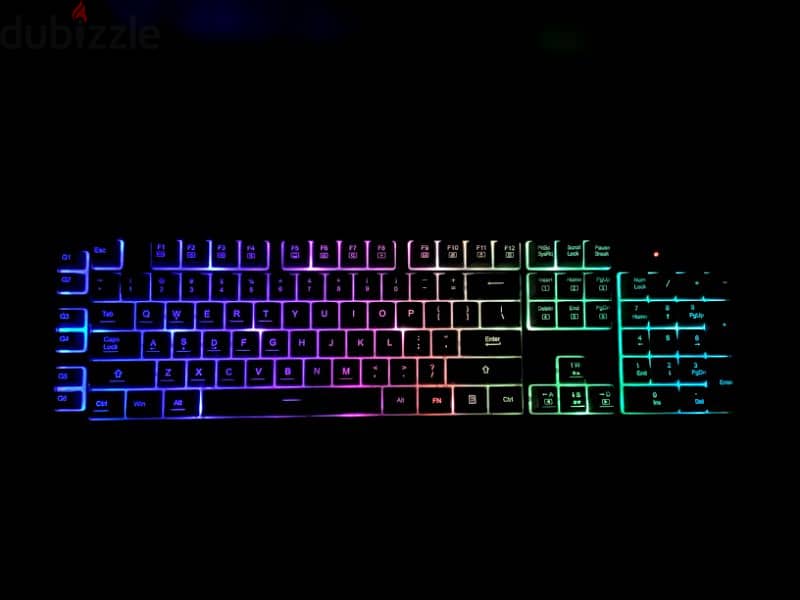 Keyboard Redragon RGB K512 Shiva membrane 1