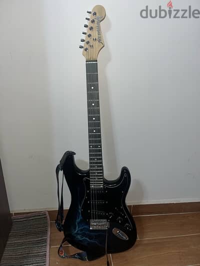 Electric guitar stratocaster