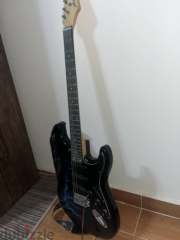 Electric guitar stratocaster 1