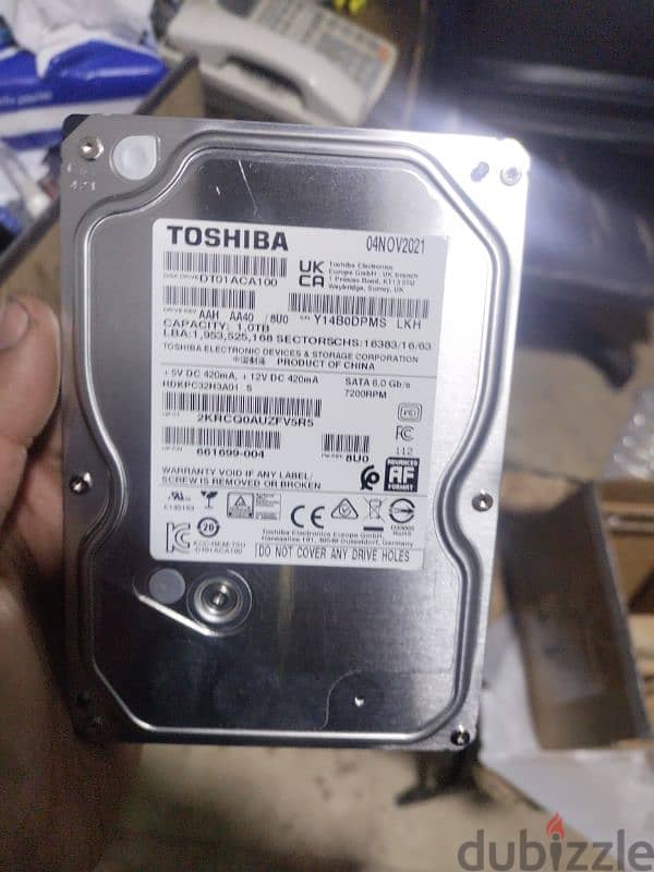 toshiba 1 tb hard 1