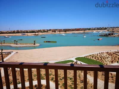 Overlooking lagoon - El Gouna Waterside 2 bed 2 bath + roof