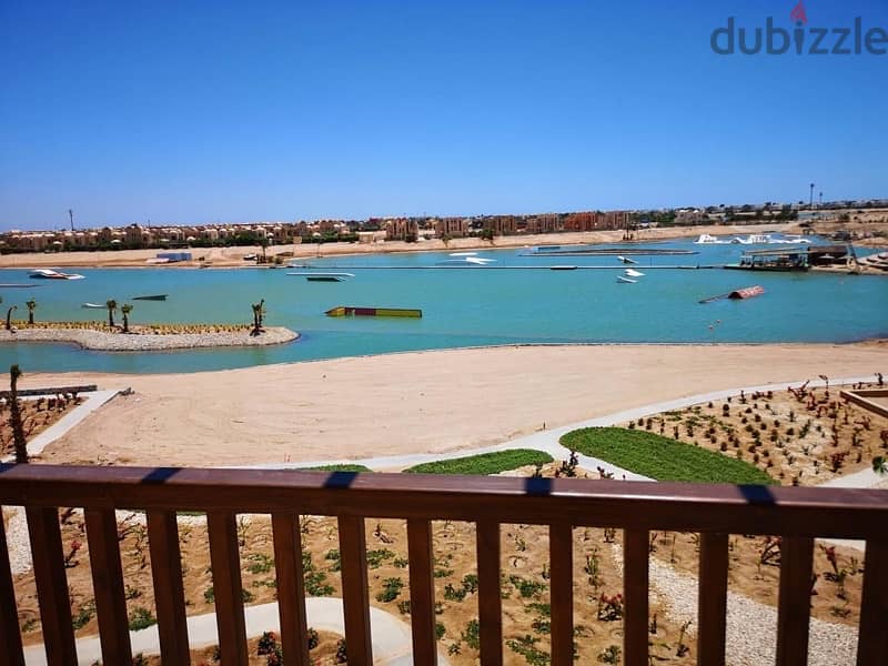 Overlooking lagoon - El Gouna Waterside 2 bed 2 bath + roof 0