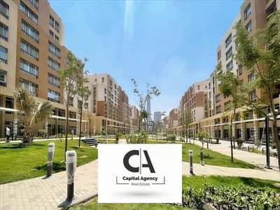 Apartment for sale Ready To Move fully finished in the New Capital in Al Maqsad Compound with a 5% down payment - Prime Location