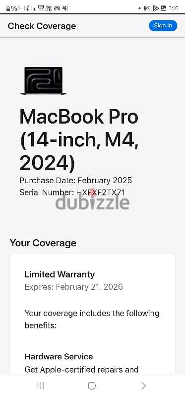 MacBook pro m4 14 inch 16 ram 512 3 caycl count