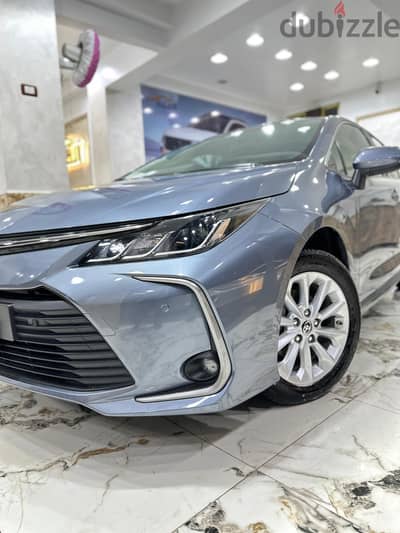 Toyota Corolla 2023 تويوتا كورولا ثاني فئة وكيل 10000 كم بصيانات زيرو