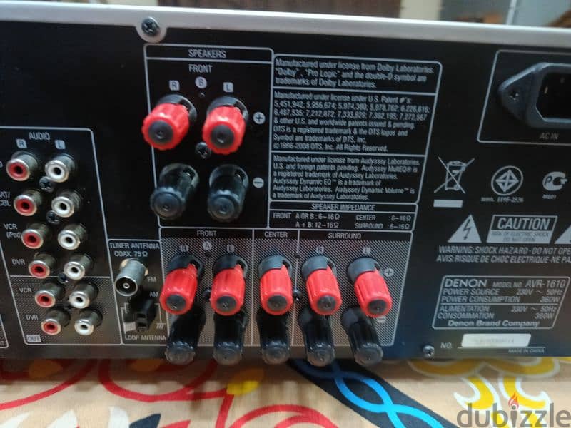 DENON AVR 1610 5.1  امبلفير دينون 1