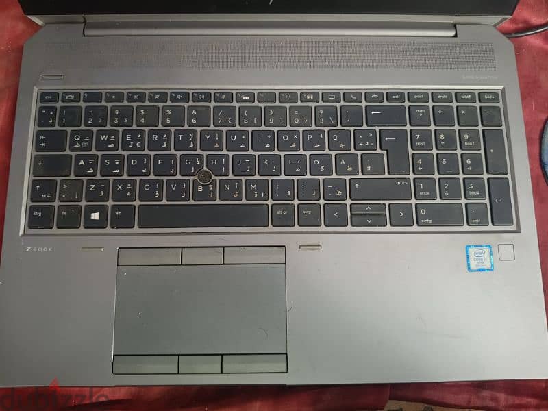 لاب hp Zbook g5 15 2