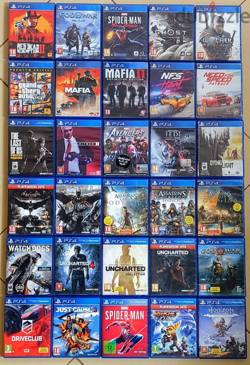 Ps4-ps5 Cd Games-playstation / العاب بلايستيشن - بلاى ستشين ٤سيديهات 6