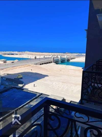 By Installments up to 12 years , For Sale Chalet Apartment Fully finished in the Latin District, New Alamein,North Coast .