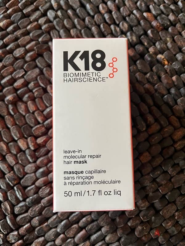 Brand New K18 Leave-In Molecular Repair Hair Mask – 50ml 1