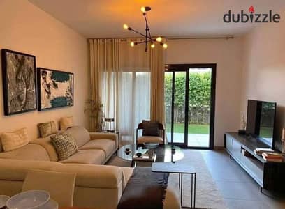 A large garden apartment for sale, ready for inspection, in Hyde Park  Near Mohamed Naguib axis and minutes from the American University.