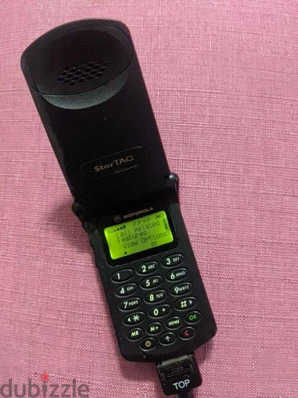 MOTOROLA STARTAC LED ROSSI 1996 ORIGINALE + BATTERIA ORIGINALE 2