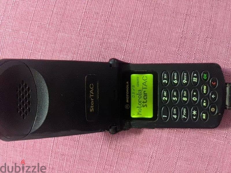 MOTOROLA STARTAC LED ROSSI 1996 ORIGINALE + BATTERIA ORIGINALE 7