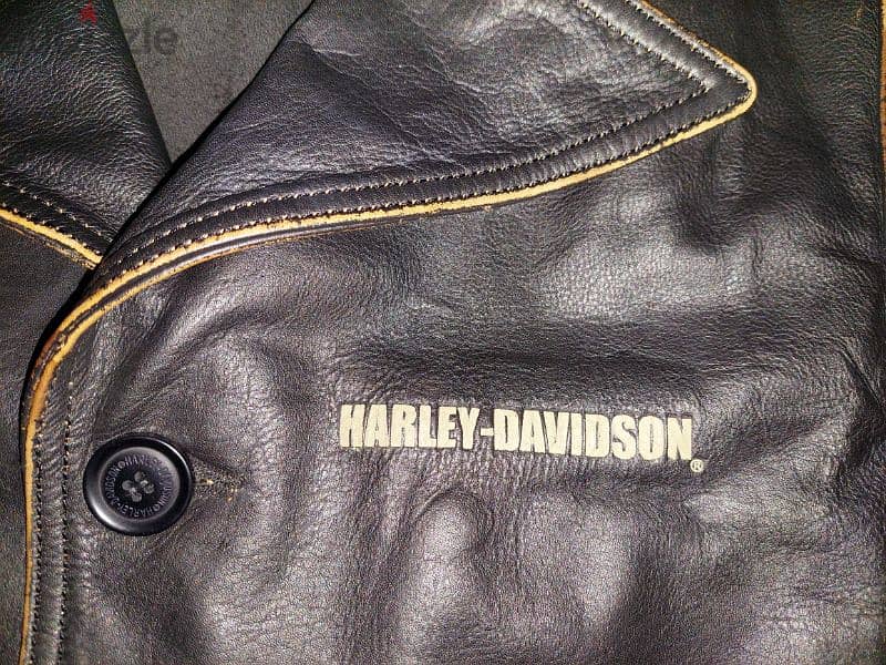 harley davidson leather jacket size XXL from France 1