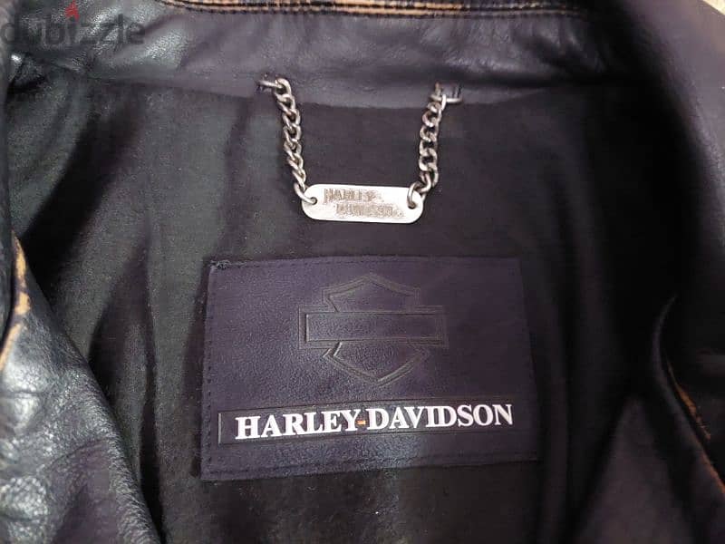 harley davidson leather jacket size XXL from France 2