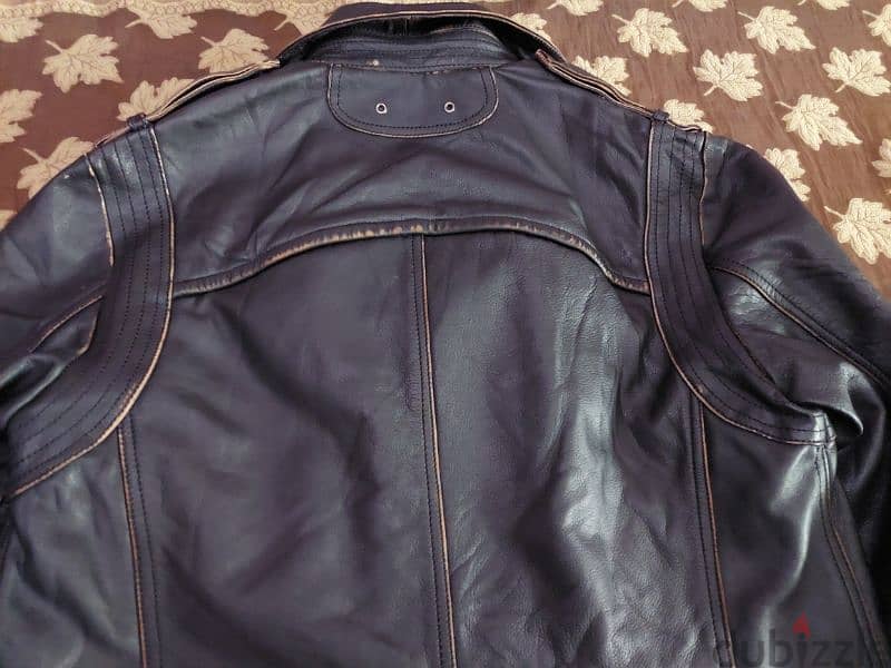 harley davidson leather jacket size XXL from France 14