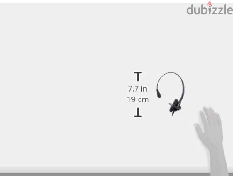 سماعات خدمة العملاء Plantronics مستعملة بحالة جيدة 2