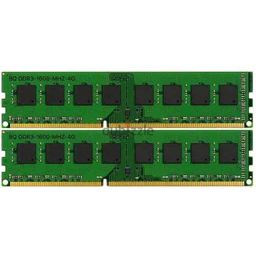 RAM 8Gb 2x4 ddr3 0