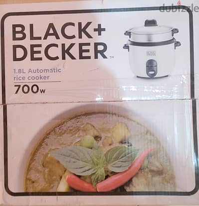 Rice cooker Black & Decker (new   )حلة ارز جديدة