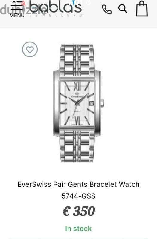 Everswiss Watch Original - سويسري اصلي جديده تماما من التوكيل 4