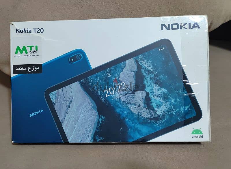 تابلت نوكيا Nokia T20 بحالة الجديد بمشتملاتة رامات 4 ذاكرة 64 3