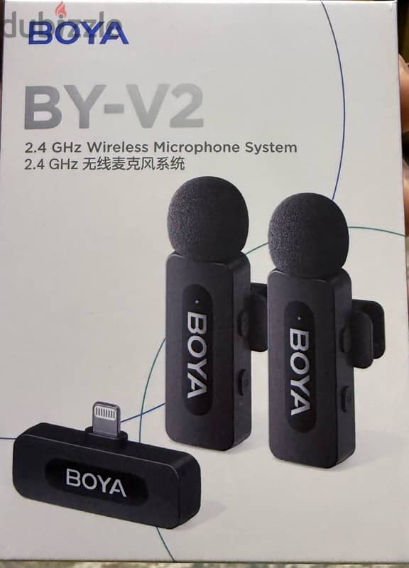 Boya-V20 Ultracompact Wireless Microphone 1