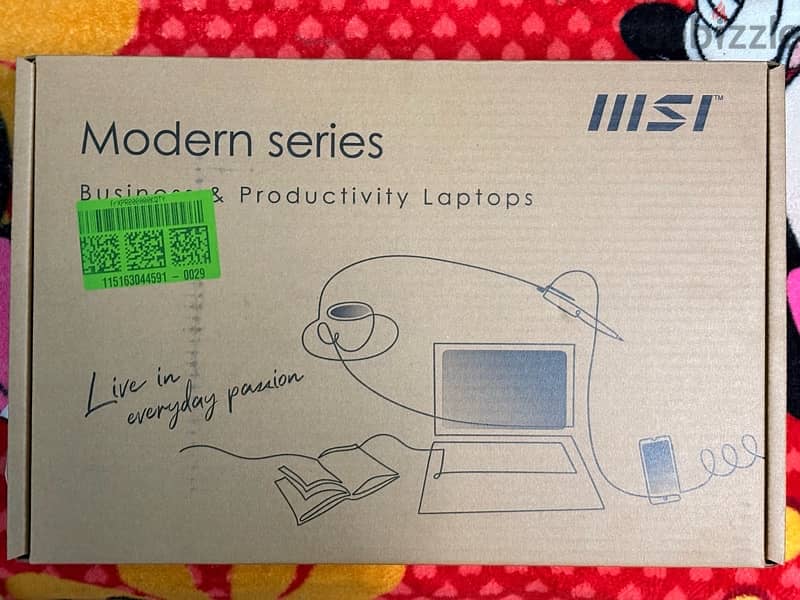 لابتوب MSI Moder 14 زيرووو 4