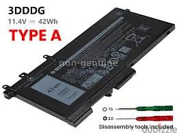 لاب ديل cor i 7 من الجيل 8 من نوع h حاله ممتازه 8/256 ssd كارت 2g 3