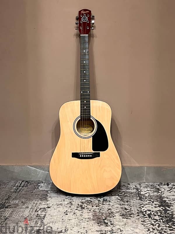 fender squier sa-160 acoustic (like new) 1